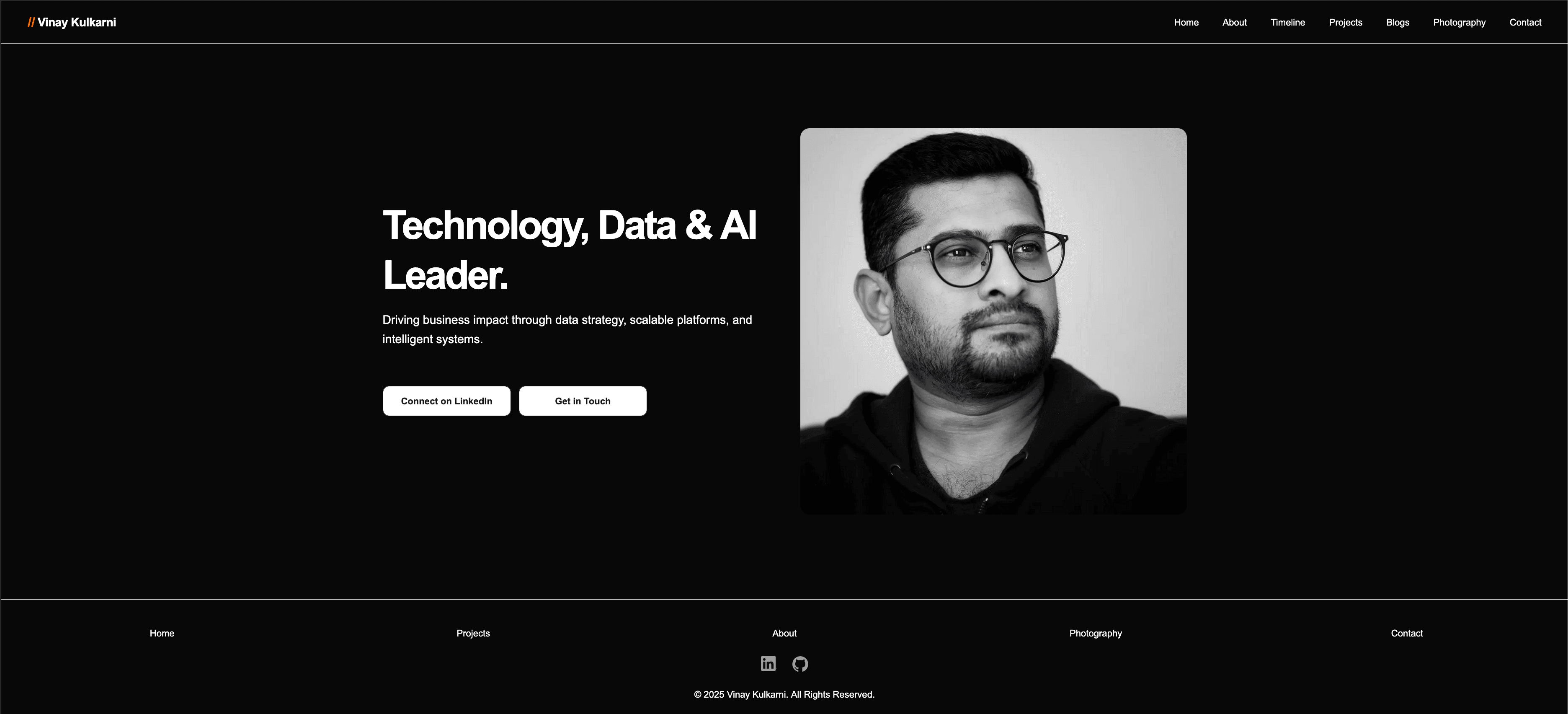 Portfolio Website Preview